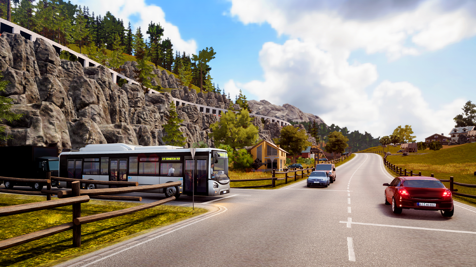 bus simulator 18 change route number